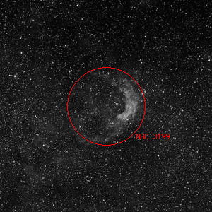 DSS image of NGC 3199