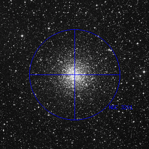 DSS image of NGC 3201