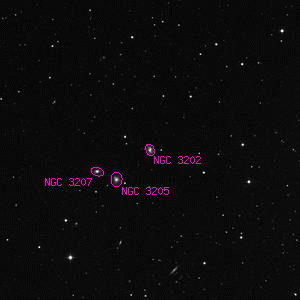 DSS image of NGC 3202