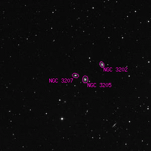 DSS image of NGC 3207