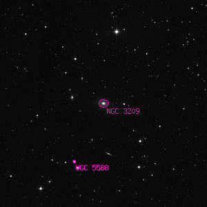 DSS image of NGC 3209