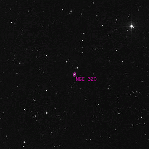 DSS image of NGC 320