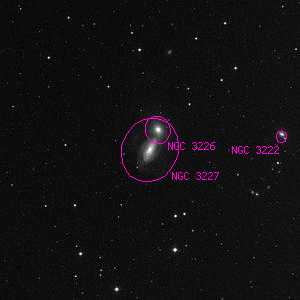 DSS image of NGC 3227