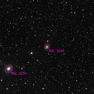 DSS image of NGC 3244