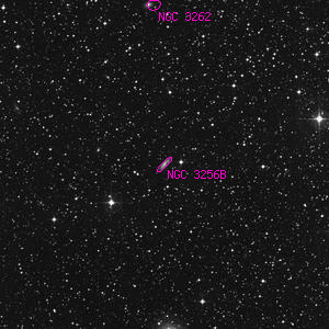 DSS image of NGC 3256B