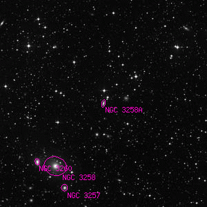 DSS image of NGC 3258A