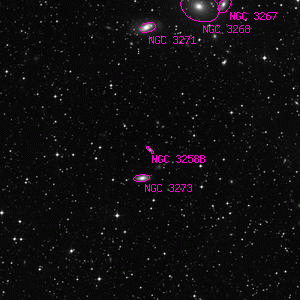 DSS image of NGC 3258B