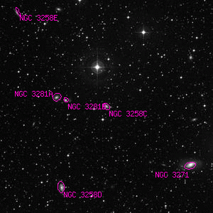 DSS image of NGC 3258C