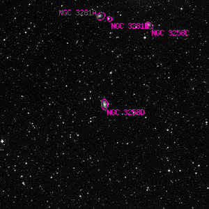 DSS image of NGC 3258D
