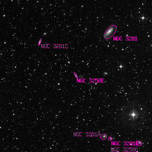 DSS image of NGC 3258E