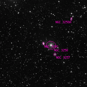 DSS image of NGC 3260