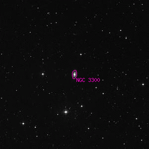 DSS image of NGC 3300