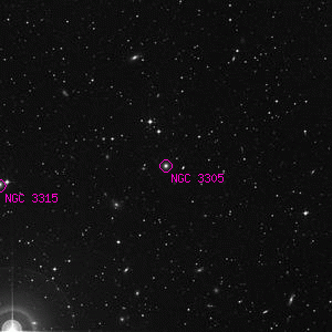 DSS image of NGC 3305