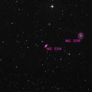 DSS image of NGC 3306