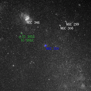 DSS image of NGC 330