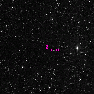 DSS image of NGC 3318A
