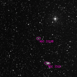 DSS image of NGC 3318B