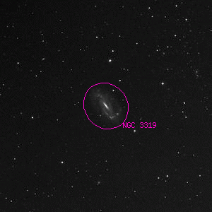 DSS image of NGC 3319