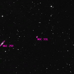 DSS image of NGC 331