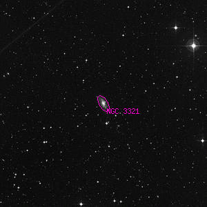 DSS image of NGC 3321