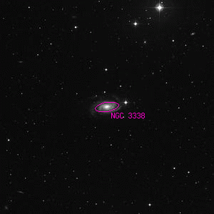 DSS image of NGC 3338