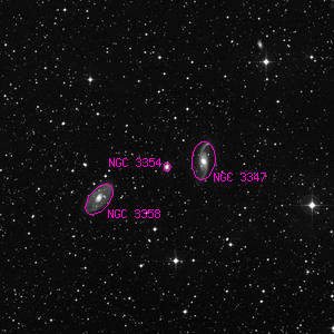 DSS image of NGC 3354