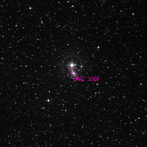DSS image of NGC 3366