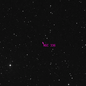 DSS image of NGC 336