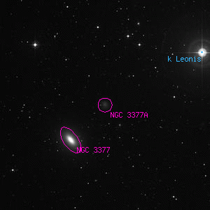 DSS image of NGC 3377A