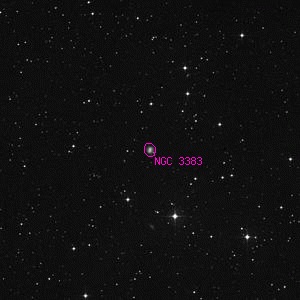 DSS image of NGC 3383
