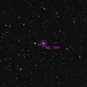 DSS image of NGC 3393