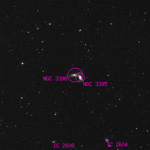 DSS image of NGC 3396