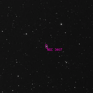 DSS image of NGC 3407
