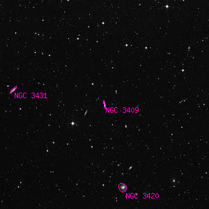 DSS image of NGC 3409