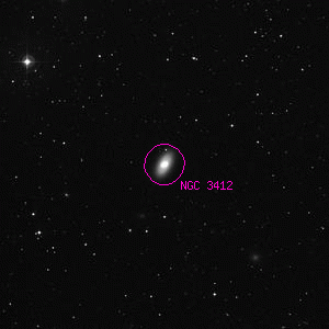 DSS image of NGC 3412