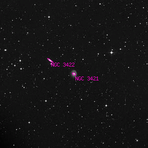 DSS image of NGC 3421