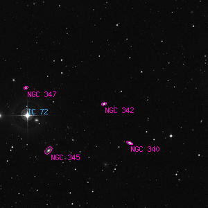 DSS image of NGC 342