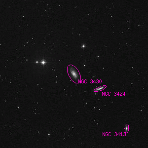 DSS image of NGC 3430