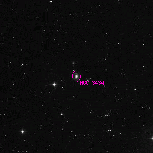 DSS image of NGC 3434