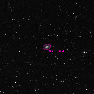 DSS image of NGC 3464