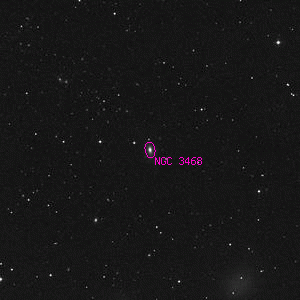 DSS image of NGC 3468