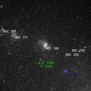 DSS image of NGC 346