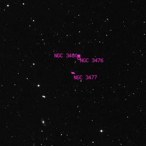 DSS image of NGC 3477