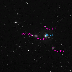 DSS image of NGC 349