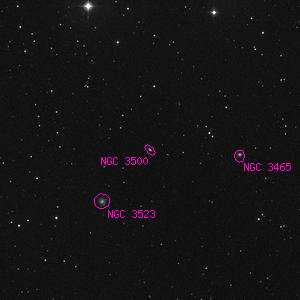 DSS image of NGC 3500