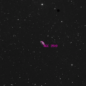 DSS image of NGC 3509