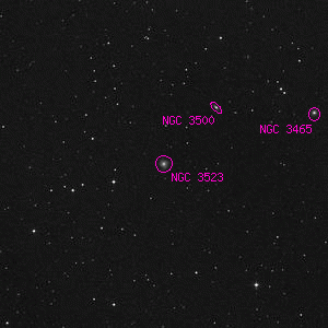 DSS image of NGC 3523