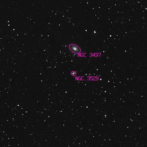 DSS image of NGC 3529