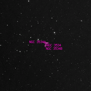 DSS image of NGC 3534B