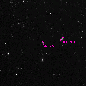 DSS image of NGC 353